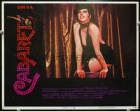 4b199 CABARET LC #7 '72 close up of Liza Minnelli singing & dancing on stage as Sally Bowles!