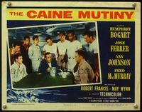 4b203 CAINE MUTINY LC '54 classic scene of Humphrey Bogart proving the strawberries were stolen!