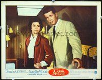 4b218 CASH MCCALL lobby card #8 '60 great image of handsome James Garner & pretty Natalie Wood!