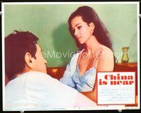 4b232 CHINA IS NEAR movie lobby card #4 '67 Marco Bellocchio's La Cine e Vicina!