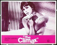 4b243 CLIMAX movie lobby card #6 '67 Italian polygamy, sexy naked Stefania Sandrelli!