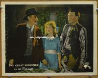 4b443 GREAT REDEEMER movie lobby card '20 House Peters, Marjorie Daw, Jack McDonald!