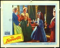 4b534 INNOCENTS movie lobby card #5 '62 Deborah Kerr w/bizarre children!