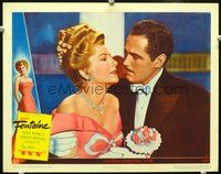 4b554 IVY movie lobby card #2 '47 great image of utterly EVIL bad girl Joan Fontaine!