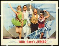 4b563 JUMBO lobby card #6 '62 great image of Doris Day, Jimmy Durante, Stephen Boyd, Martha Raye!