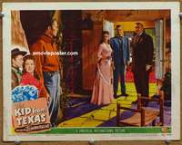 4b568 KID FROM TEXAS movie lobby card #8 '49 cool image of Audie Murphy, pretty Gale Storm!