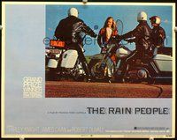 4b696 RAIN PEOPLE LC #3 '69 Francis Ford Coppola, cool image of motorcycle police on Harleys!