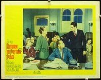 4b710 RETURN TO PEYTON PLACE movie lobby card #6 '61 Mary Astor, Jeff Chandler!