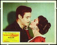 4b794 SIGN OF ZORRO LC #4 '60 Walt Disney, romantic image of Guy Williams in title role!