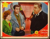 4b805 SMALL TOWN GIRL LC '36 playboy Robert Taylor & Janet Gaynor prepare to meet her father!