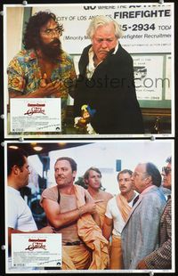 4g860 UP IN SMOKE 2 movie lobby cards '78 Cheech & Chong marijuana drug classic, Stacy Keach!