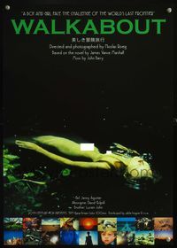 4k308 WALKABOUT Japanese 14x20 R90s naked swimming Jenny Agutter, Nicolas Roeg Australian classic!