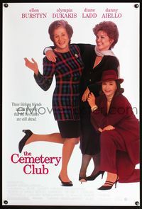 4m298 CEMETERY CLUB DS 1sh '93 Ellen Burstyn, Olympia Dukakis, Diane Ladd!