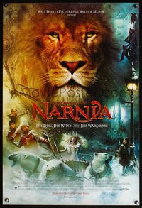 4m316 CHRONICLES OF NARNIA Int'l 1sh '05 based on C.S. Lewis novel, Tilda Swinton & kids!