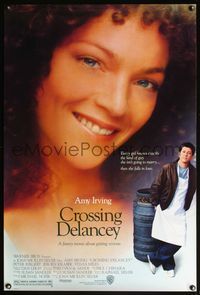 4m364 CROSSING DELANCEY 1sh '88 pretty Amy Irving portrait, Peter Riegert, Jeroen Krabbe