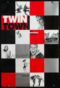 4m788 TWIN TOWN DS 1sh '97 Kevin Allen directed, Rhys Ifans, Llyr Evans, an extreme comedy!