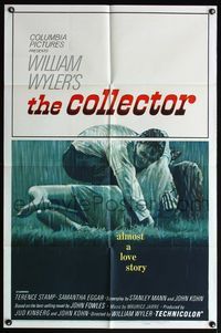 4x133 COLLECTOR 1sh '65 art of Terence Stamp & Samantha Eggar, William Wyler directed!