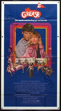 5b191 GREASE 2 int'l 3sh '82 Michelle Pfeiffer in her first starring role, Maxwell Caulfield