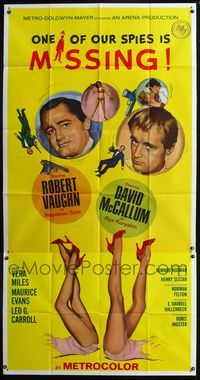 5b275 ONE OF OUR SPIES IS MISSING 3sh '66 Robert Vaughn, David McCallum, The Man from UNCLE!