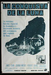 5b402 COUNTDOWN Argentinean '68 Altman, spaceman James Caan in the great adventure of the century!