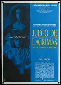 5b403 CRYING GAME Spanish '92Neil Jordan, different image of Miranda Richardson & Jaye Davidson