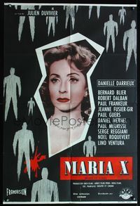 5b544 SECRET MEETING Argentinean '59 Julien Duvivier's Marie-Octobre starring Danielle Darrieux!