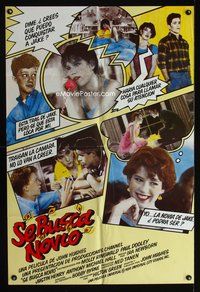 5d741 SIXTEEN CANDLES Span/Eng 1sh '84 Molly Ringwald, Anthony Michael Hall, John Hughes