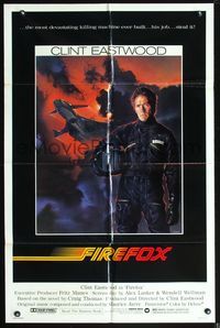 5d207 FIREFOX 1sh '82 cool C.D. de Mar art of killing machine, pilot Clint Eastwood!