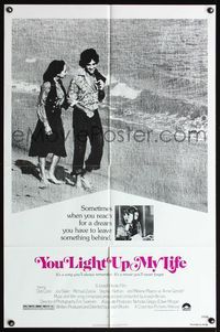 5d983 YOU LIGHT UP MY LIFE 1sh '77 Didi Conn, Joseph Brooks directed, reach for a dream!