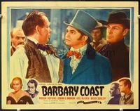 5f357 BARBARY COAST LC R44 Edward G. Robinson in top hat, Joel McCrea!