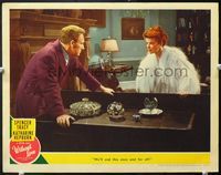 5f984 WITHOUT LOVE LC#3 '45 Spencer Tracy tells Katharine Hepburn that they'll end THIS!