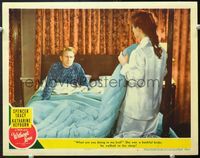 5f985 WITHOUT LOVE LC#6 '45 Katharine Hepburn finds sleepwalker Spencer Tracy in her bed!