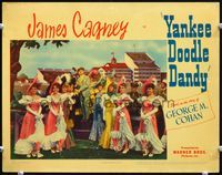 5f993 YANKEE DOODLE DANDY LC '42 James Cagney performing George M. Cohan title song on stage!