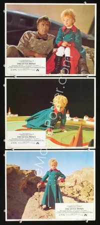 5g693 LITTLE PRINCE 3 LCs '74 Stanley Donen directed, cute Steven Warner in title role!