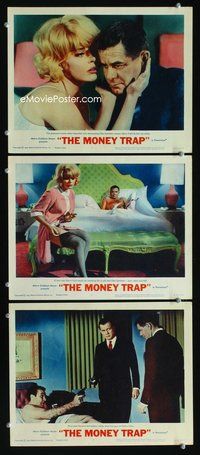 5g733 MONEY TRAP 3 LCs '65 Glenn Ford, Elke Sommer, Ricardo Montalban & Joseph Cotten!