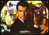 5k221 TOMORROW NEVER DIES Montage teaser Aust mini poster '97 Pierce Brosnan as James Bond 007!