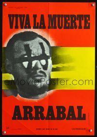 5k306 LONG LIVE DEATH French 15x21 '71 Fernando Arrabal, disturbing image of condemned man!