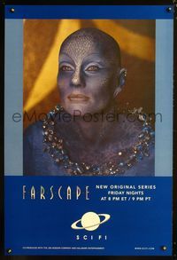 5m329 FARSCAPE TV 1sh '99 Ben Browder, Claudia Black, sci-fi!