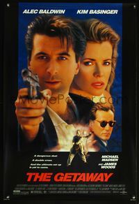 5m411 GETAWAY 1sh '94 James Woods, Alec Baldwin & Kim Basinger in the ultimate set up!