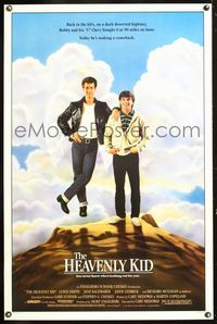 5x454 HEAVENLY KID 1sh '85 Lewis Smith, Jason Gedrick, Today he's making a comeback!