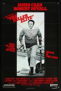 5x495 KILLER ELITE style B 1sh '75 art of James Caan & Robert Duvall, Sam Peckinpah directed!