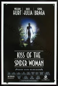 5x500 KISS OF THE SPIDER WOMAN color style 1sh '85 Sonia Braga, William Hurt, Raul Julia!