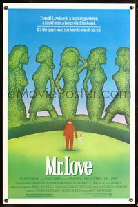 5x557 MR. LOVE 1sh '85 Barry Jackson, Maurice Denham, art of garden sculptor!