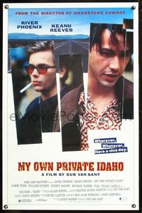 5x559 MY OWN PRIVATE IDAHO 1sh '91 River Phoenix with Keanu Reeves, have a nice day!