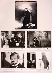 5y116 ELEPHANT MAN presskit '80 John Hurt is not an animal, David Lynch, Anthony Hopkins!