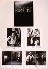 5y117 EXORCIST III presskit '90 George C Scott starring in William Peter Blatty sequel!