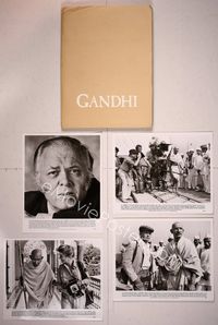 5y120 GANDHI presskit '82 Ben Kingsley as The Mahatma, directed by Richard Attenborough!