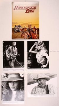 5y126 HONEYSUCKLE ROSE presskit '80 Willie Nelson, Dyan Cannon & Amy Irving, country music!