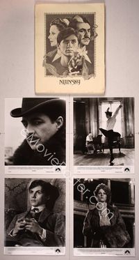 5y135 NIJINSKY presskit '80 art of Alan Bates, Leslie Browne & George De La Pena by Richard Amsel!