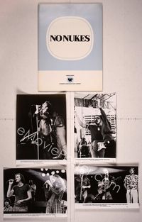 5y136 NO NUKES presskit '80 Jackson Browne, Crosby Stills & Nash, Doobie Brothers,Bruce Springsteen